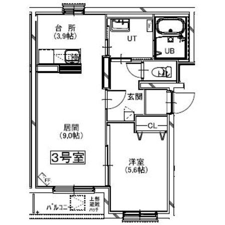 HAL HiLLSの物件間取画像